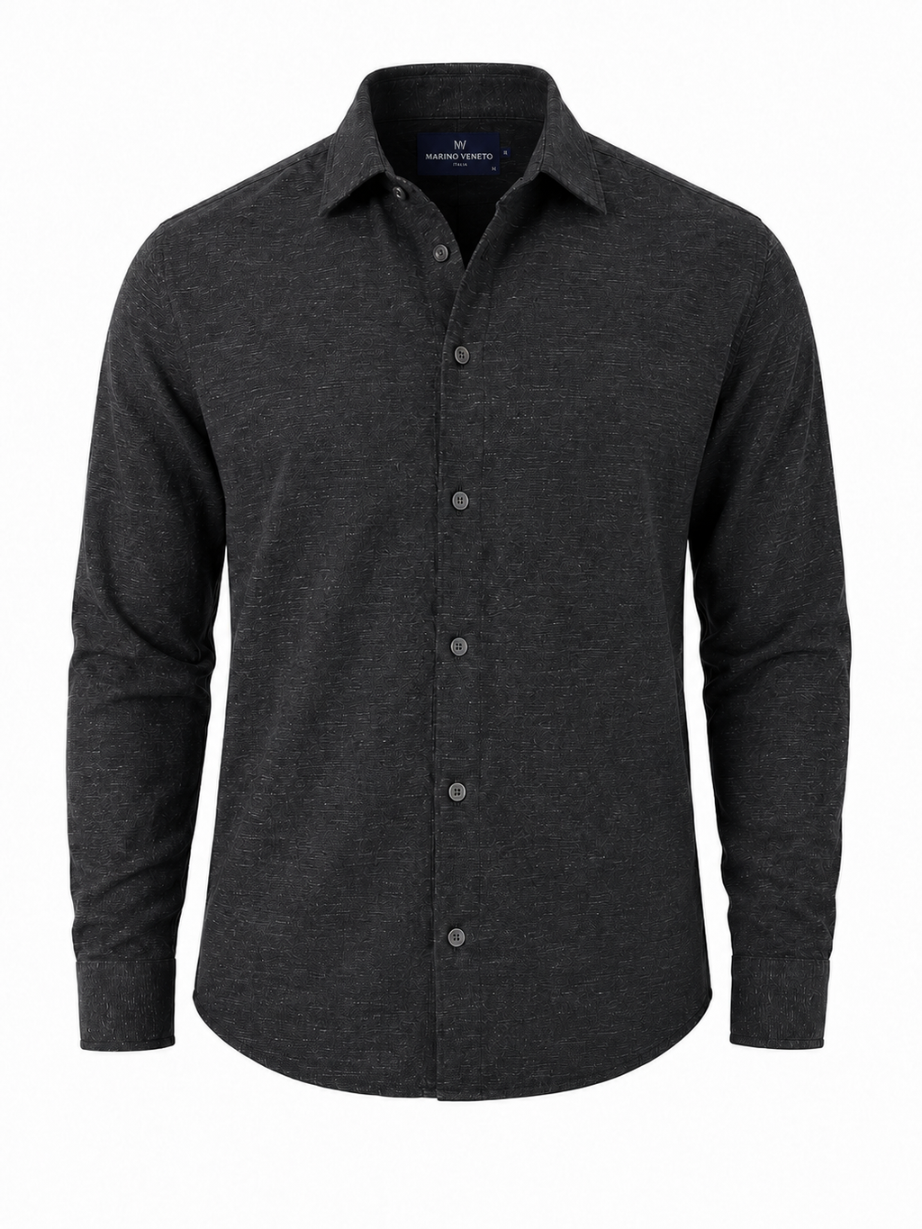 Camisa Noir Manga Longa — Algodão Premium 100%