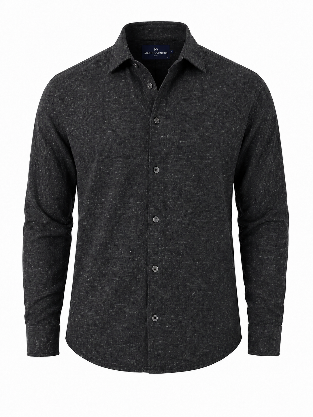 Camisa Noir Manga Longa — Algodão Premium 100%