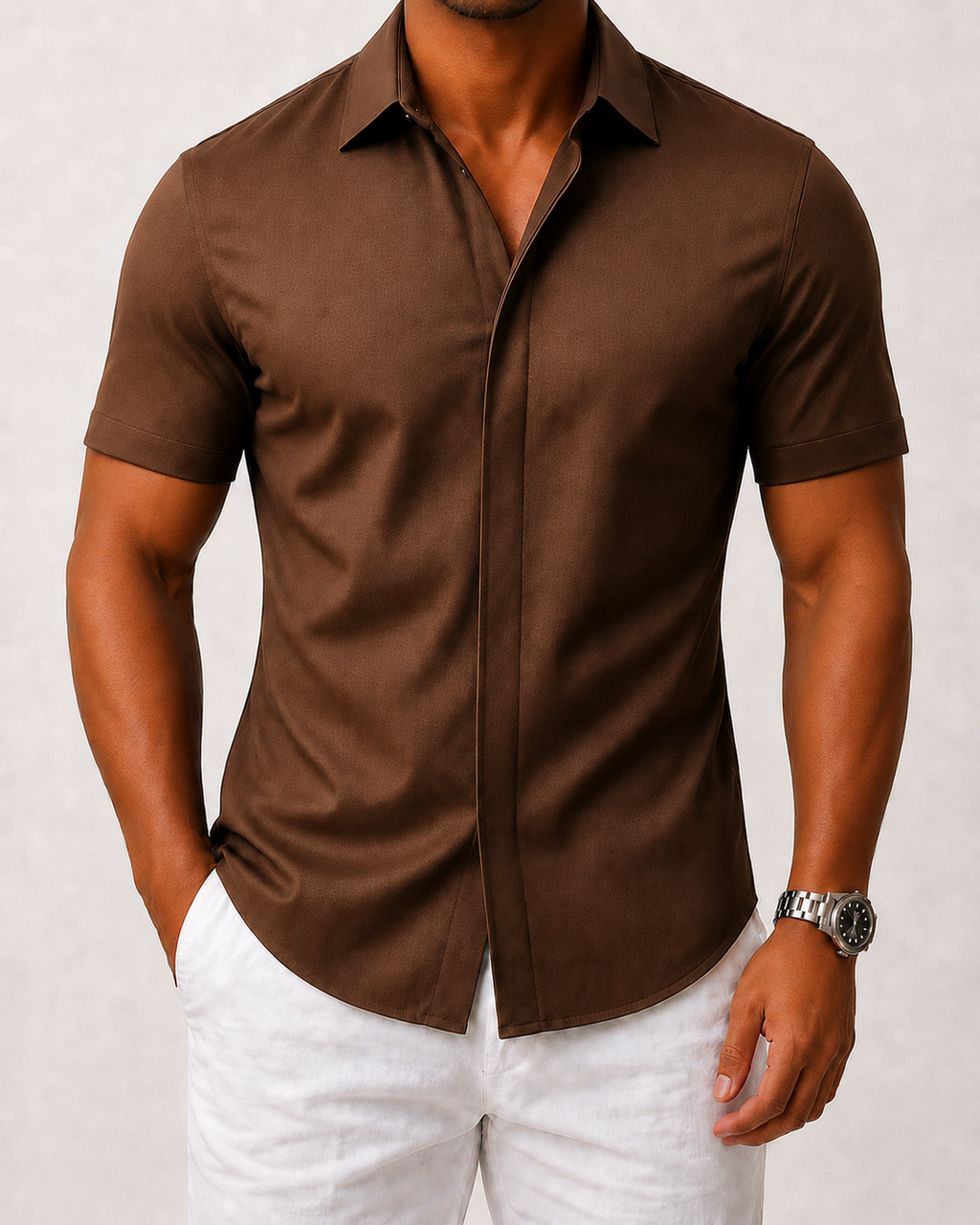 Camisa Capri | Tecido Italiano | Algodão Mercerizado |