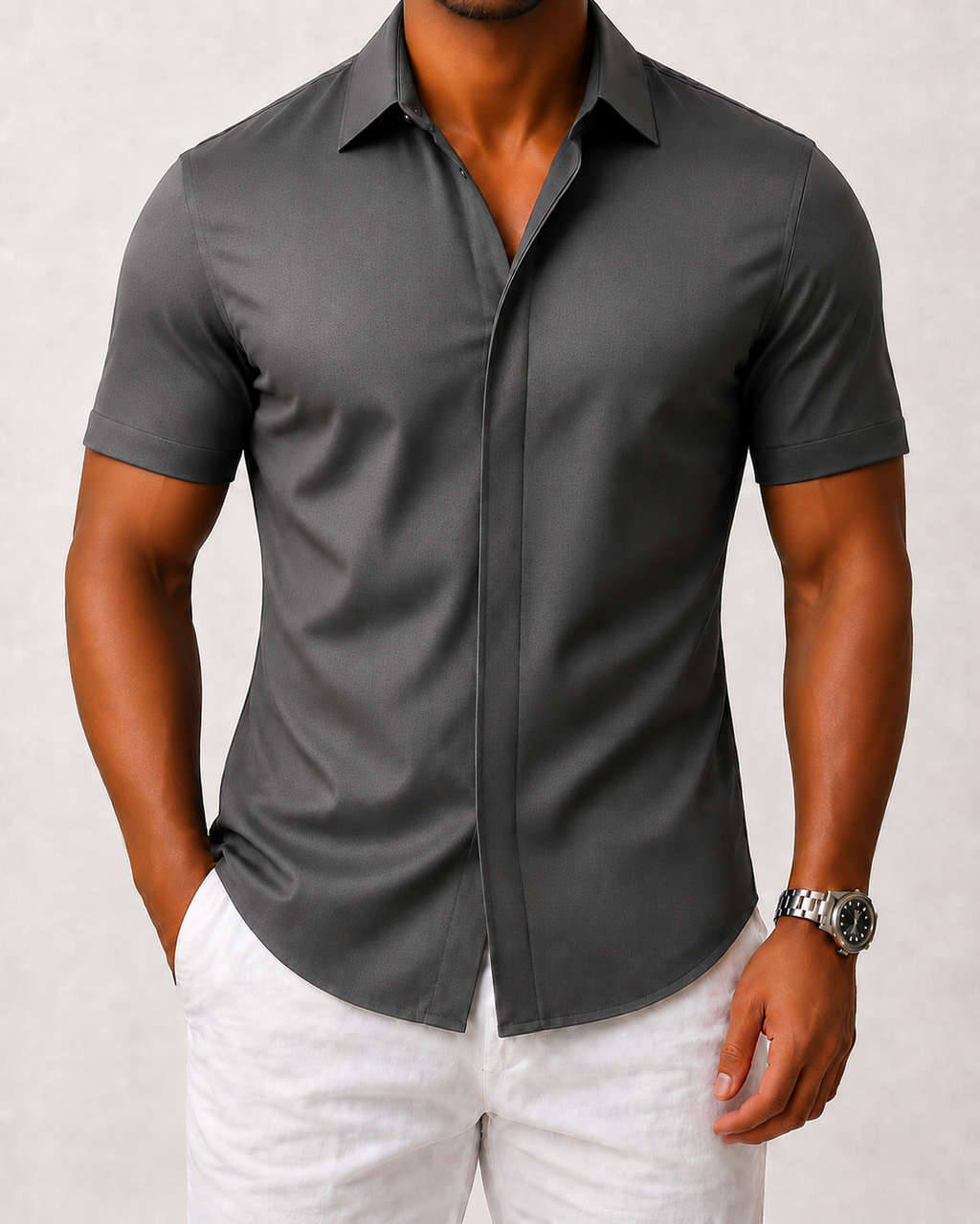 Camisa Capri | Tecido Italiano | Algodão Mercerizado |