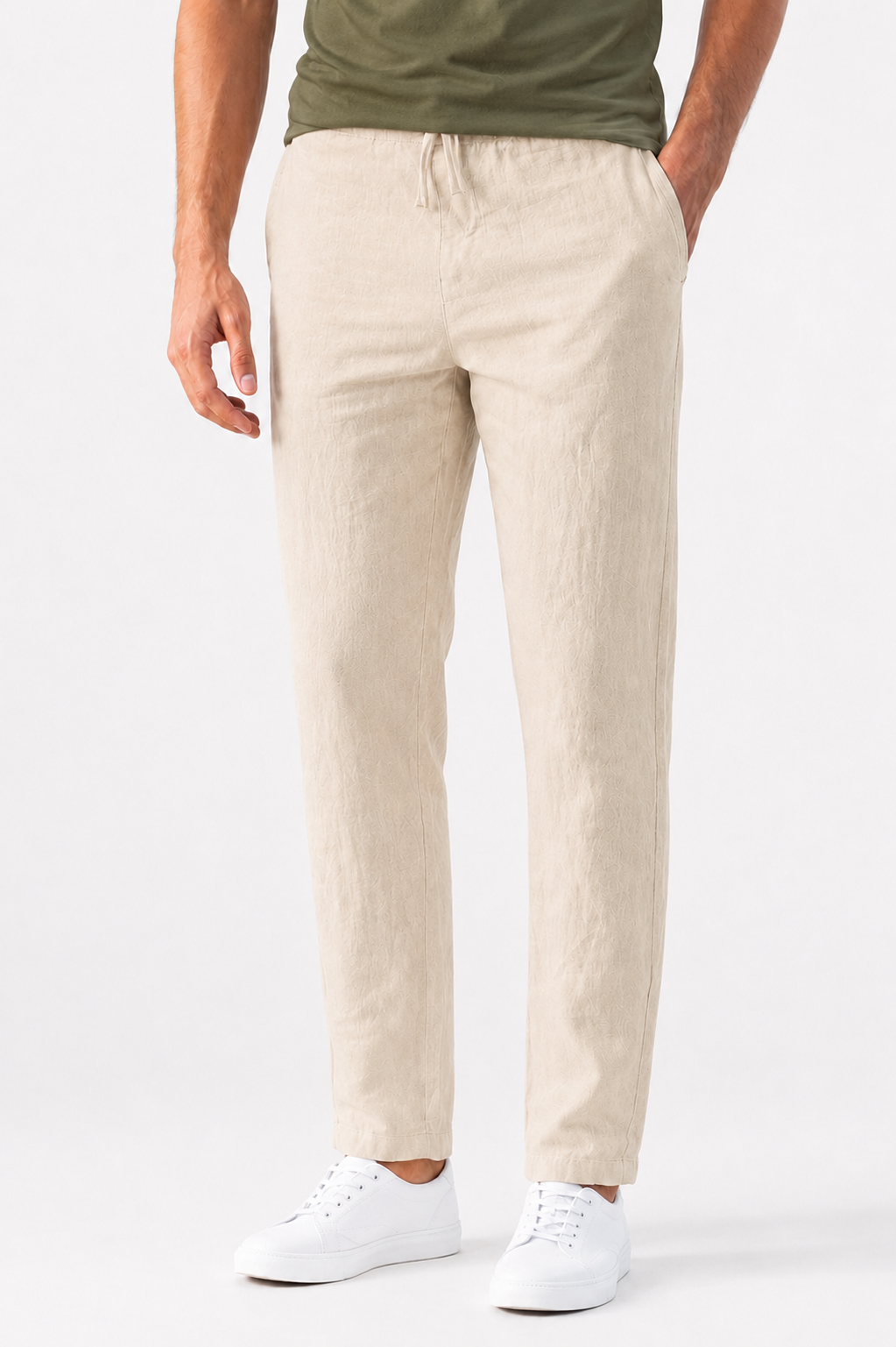 Calça Marino Veneto de linho puro