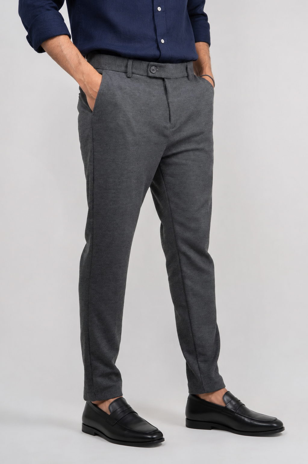 Calça Alfaiataria de Malha Super Stretch