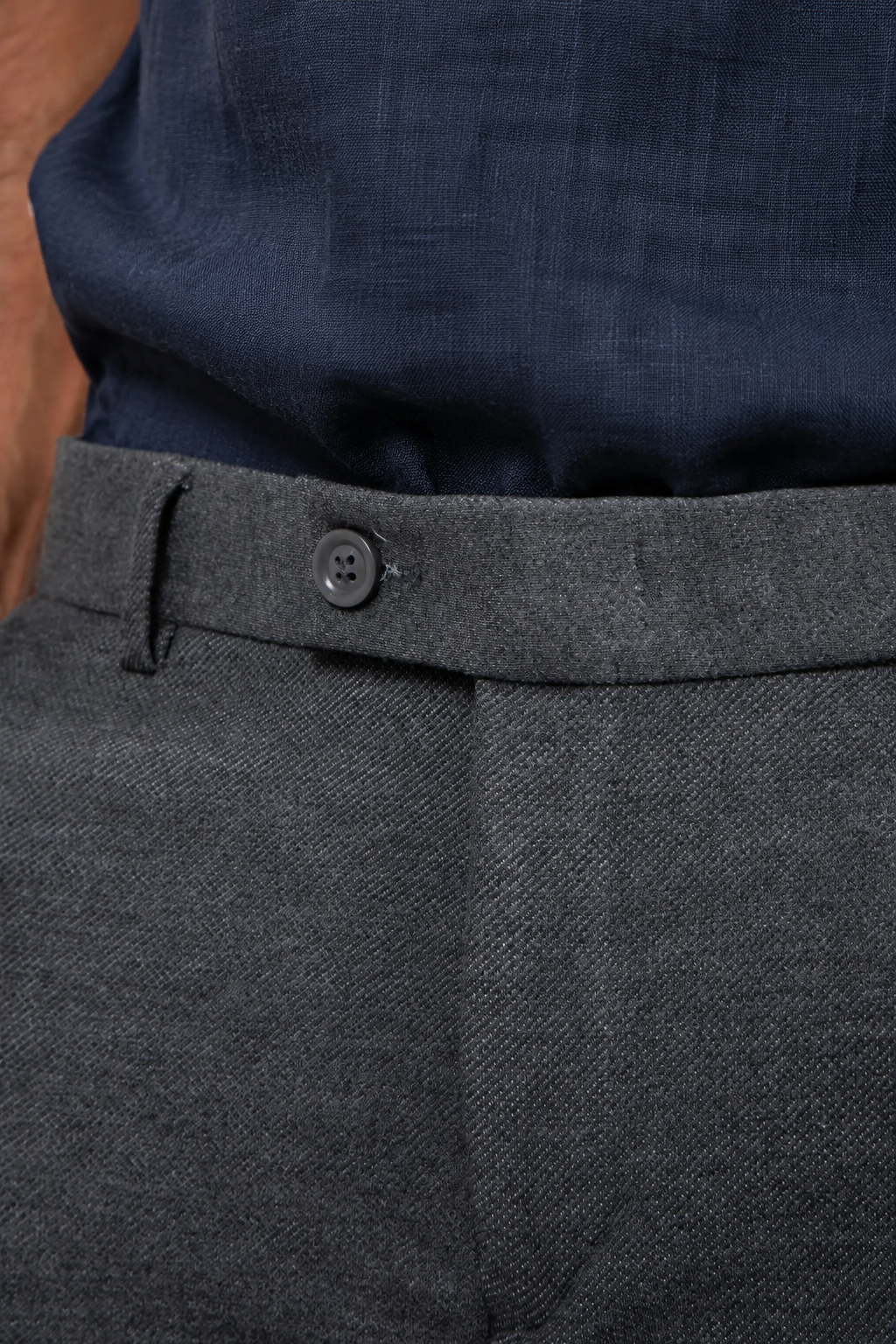 Calça Alfaiataria de Malha Super Stretch