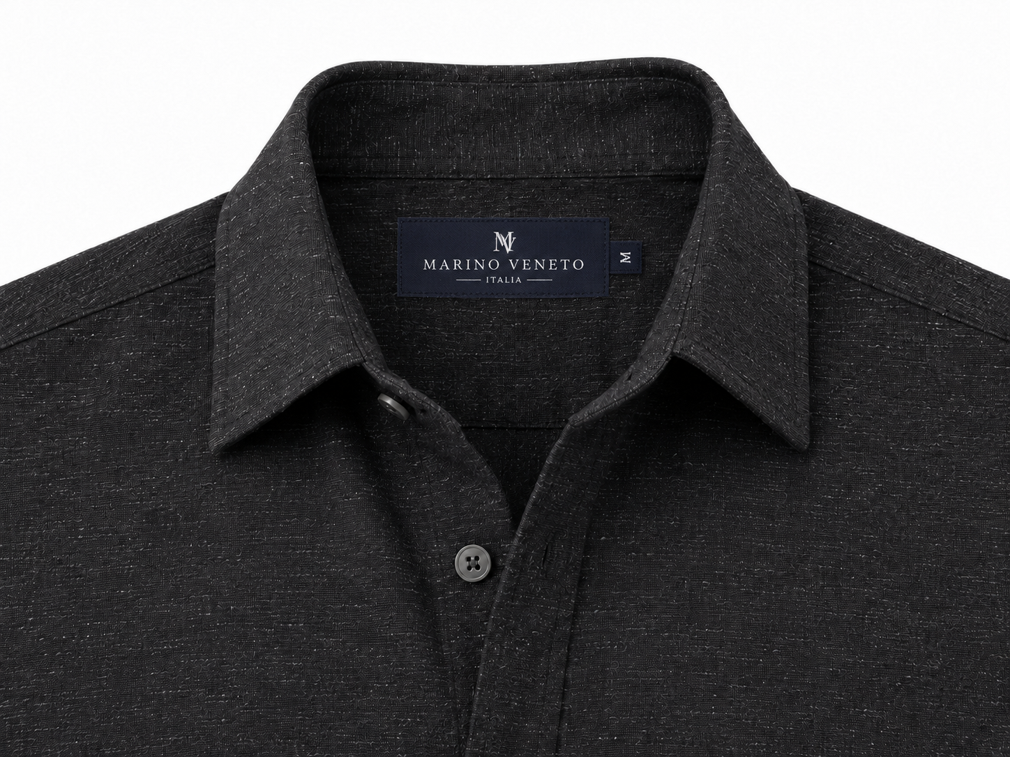 Camisa Noir Manga Longa — Algodão Premium 100%