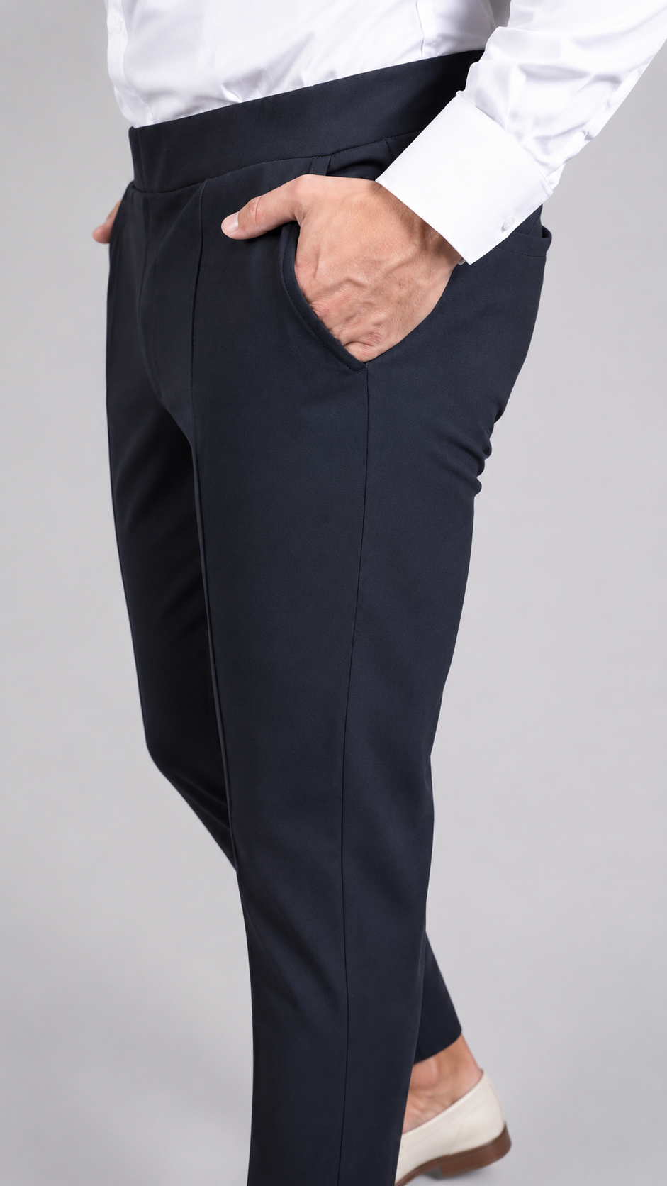 Calça Alfaiataria Bergamo Com Elastano - Marino Veneto