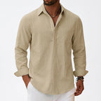 Camisa Manga Longa 100% linho