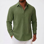 Camisa Manga Longa 100% linho