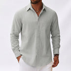 Camisa Manga Longa 100% linho